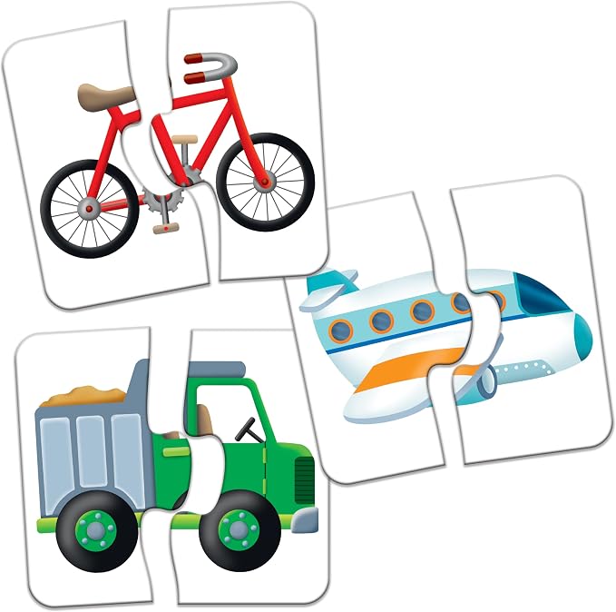 The Learning Journey: My First Match It - Things That Go - 15 Self-Correcting Vehicle Matching Puzzles