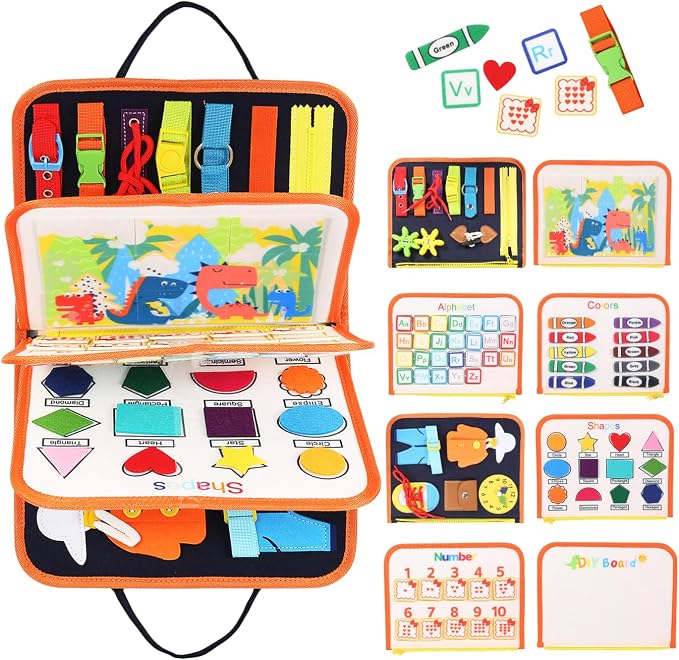 Felt Activity Board 1.0 – Portable Quiet Play Set