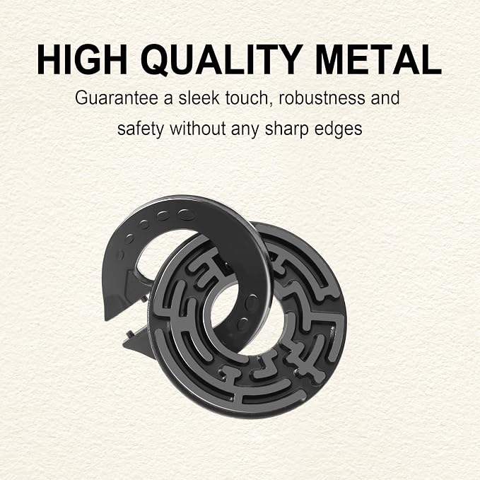 9pcs Metal Puzzle for Adult Disentanglement Puzzles Lock Gift for Adults
