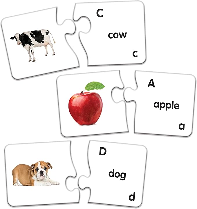 The Learning Journey: Match It! - ABCs - ABC Puzzle, Alphabet Puzzles for 2 Year Olds, Alphabet Puzzles For Kids Ages 3-5, Pre Kindergarten Learning Materials, Award Winning Educational Toys