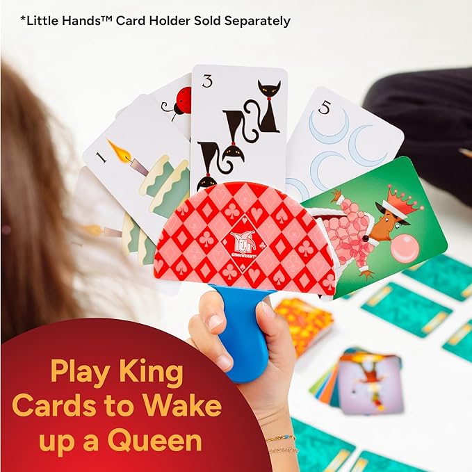 Sleeping Queens Card Game by Gamewright | Kids and Family Card Games for Ages 8 and up | Fast Playing Strategy & Math Board Game | 2–5 Players