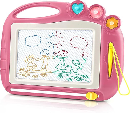 Magnetic Drawing Board, Toddler Toys for Age 3 Boys Girls, Toddler Drawing Board, Birthday Easter Christmas Halloween Kids Toy Gifts for Boys and Girls