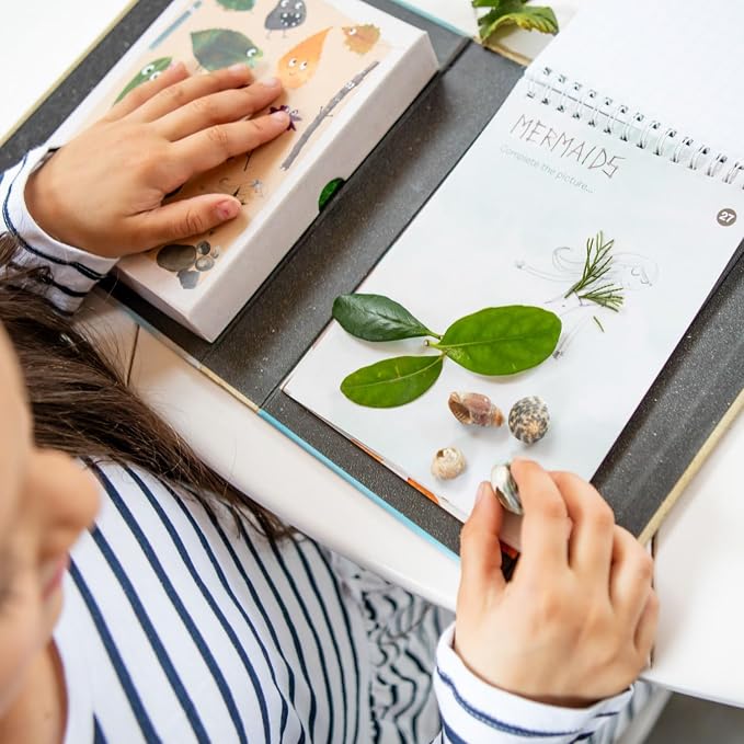 Tiger Tribe: Outdoor Adventure Set for Kids, Engaging Nature Exploration Activity Kit with Chalk, Magnifying Glass & More for Ages 5+
