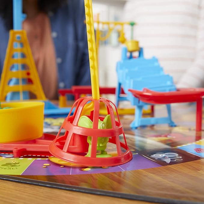 Hasbro Gaming Mouse Trap Board Game for Kids Ages 6 and Up, Classic Game for 2-4 Players, with Easier Set-Up Than Previous Versions