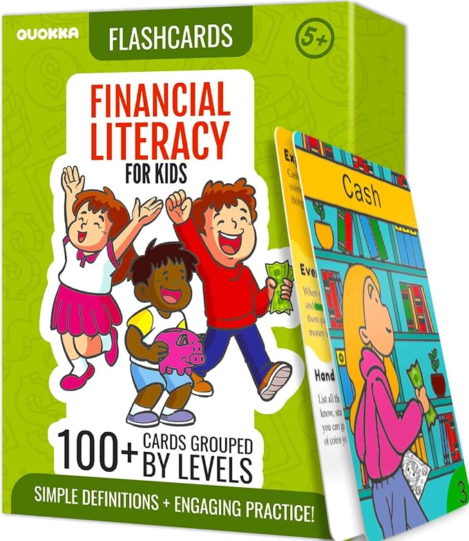 Flash Cards for Kids Ages 5-8 - Learning Card Game for Family