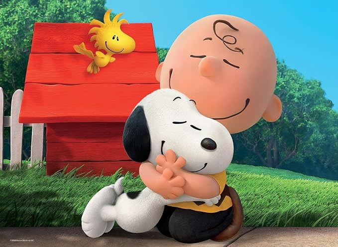 Ceaco - 100 Piece Best Friends Jigsaw Puzzle for Kids Ages 6-8 | Officially Licensed, Made in USA, Recycled Puzzle Board