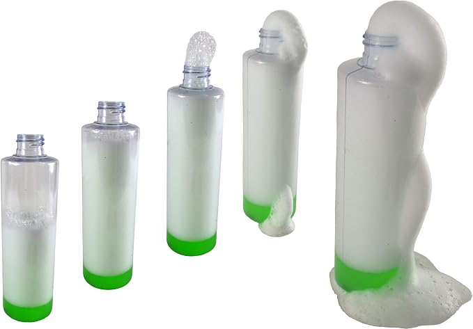 Innovating Science Elephant Toothpaste Science Kit, Milder Yeast Foam Demo | Milder Yeast Foam Eruption, Manual & SDS, Teaches Chemical Reactions, Phase Changes & Catalysts, Chemistry Set