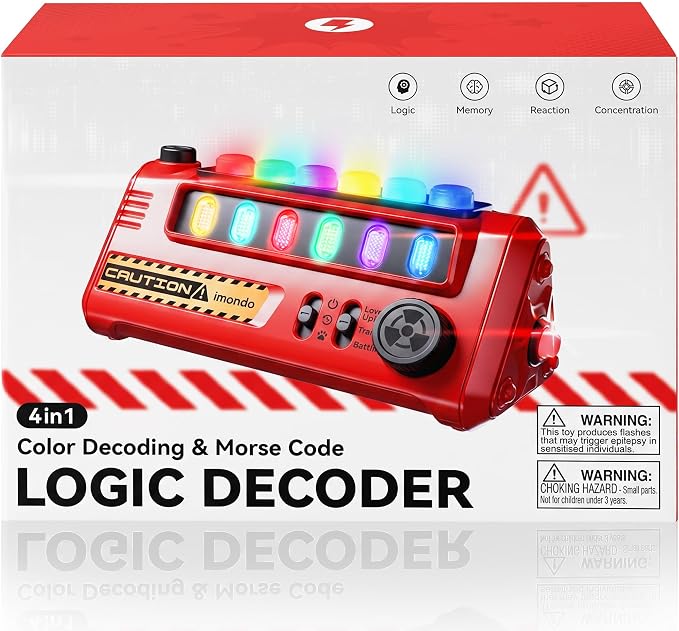 SMILESSKIDDO Original Design Board Game Crisis Defusal Logic Puzzle Games | Cooperative Strategy Brain Games for Kids & Adults, Family Party Travel Problem Solving Toys Gifts for Boys & Girls