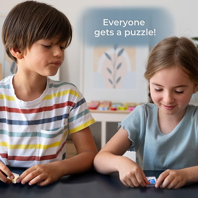 Magicat Premium IQ Balance Puzzle Set I 10 Teaser Puzzle Cubes I Balance 3D Maze Box I Puzzles for Christmas I Brain Games Puzzles for Kids Ages 8-10 I Prize Box Toys for Kids Classroom I Puzzle Box