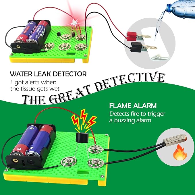 Circuit Sorcery Electric STEM Science Kit for Kids - 12 Power Missions Electricity & Electronics Experiments Lab - Energy Exploration Toy Kit for Boys & Girls - Educational Gift Ages 6+