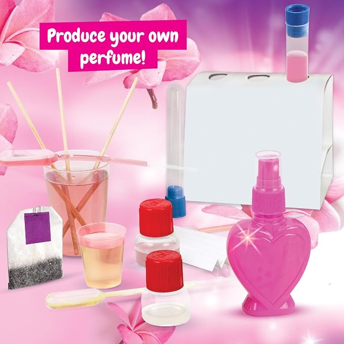 Science4you Perfume Making Kit for Girls and Boys - Make Your Own Perfumes for Kids, Scientific Kit + Creative Experiments and Activities, Stem Toys and Games, Gifts for 8+ Year olds Kids
