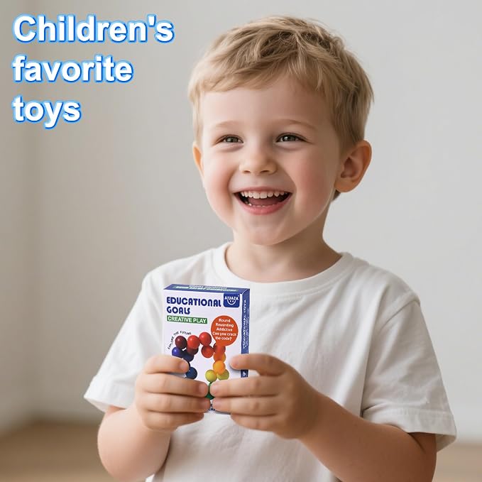 AIUAZA Autism Sensory Toys for Autistic Children, Fidget Toys for Adults Kids , Autism Toys for Toddlers 3-4, Airplane Car Travel Toys for Kids Ages 3-5, Colour