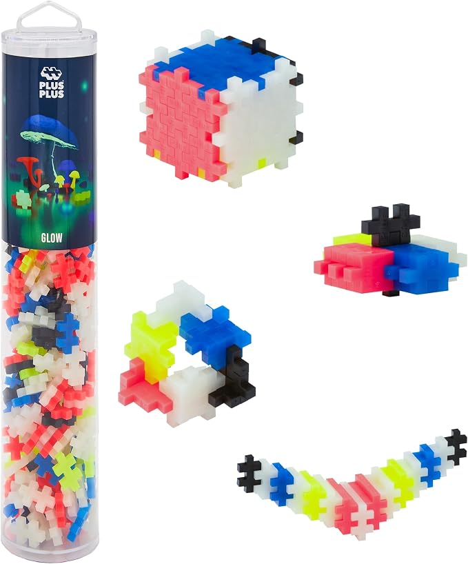 PLUS PLUS 240 Piece Pearl Mix - Mini Waffle Blocks, Classroom Must Haves | STEM Toys, Sensory Bin Fillers, Occupational Therapy Tools, Gifts for Boys & Girls, Christmas Stocking Stuffers for Kids