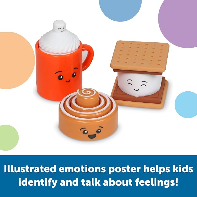 Learning Resources S'mores Break Sensory Fidget Activity Set, Social Emotional Learning, Calming Toys, SEL Skills, Ages 3 and Up