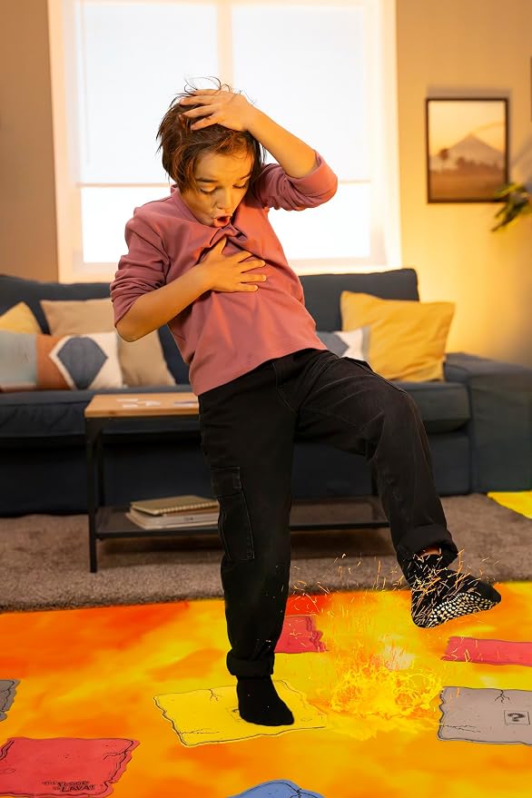 Goliath The Original The Floor is Lava! Game by Endless Games - Interactive Game For Kids And Adults - Promotes Physical Activity - Indoor And Outdoor Safe - Classic Edition