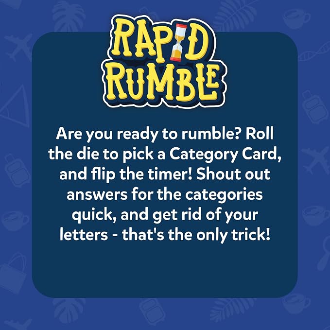 Skillmatics Rapid Rumble – Fun Board & Card Game, Gift for Boys & Girls | Fast-Paced Game for Kids, Category Game for Family Game Night, Educational Toy, Gift for Ages 6, 7, 8, 9 & Up