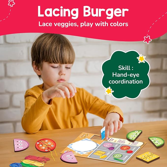 Smartivity Montessori Busy Box for Kids 3-6 Years | 7-in-1 Preschool Kit for Vocabulary, Counting, Alphabet & Motor Skills | Educational Birthday Gift for Kids