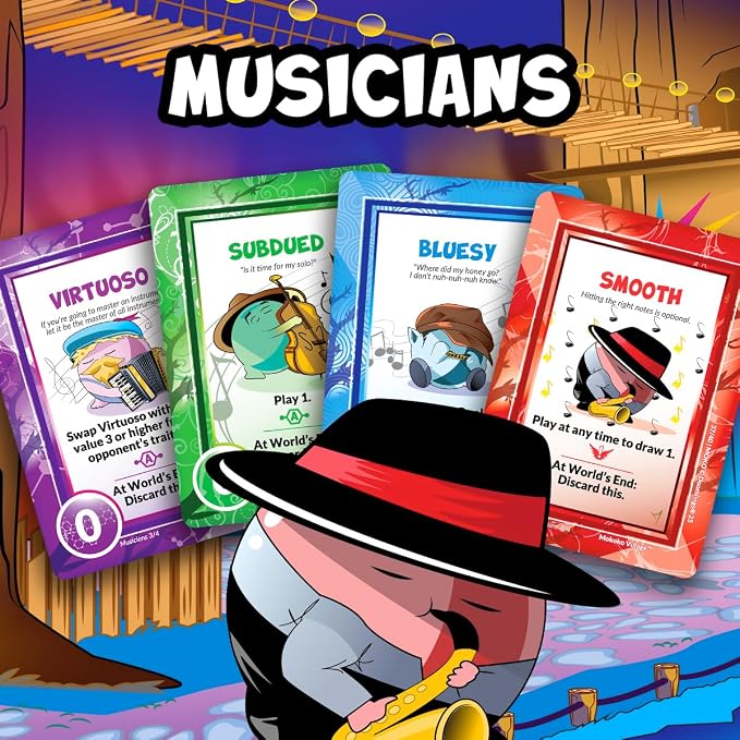 Doomlings Mokoko Village - A Delightful Card Game for The End of The World | Perfect for 2-6 players, Ages 8+, Fun for Adults and Kids Alike