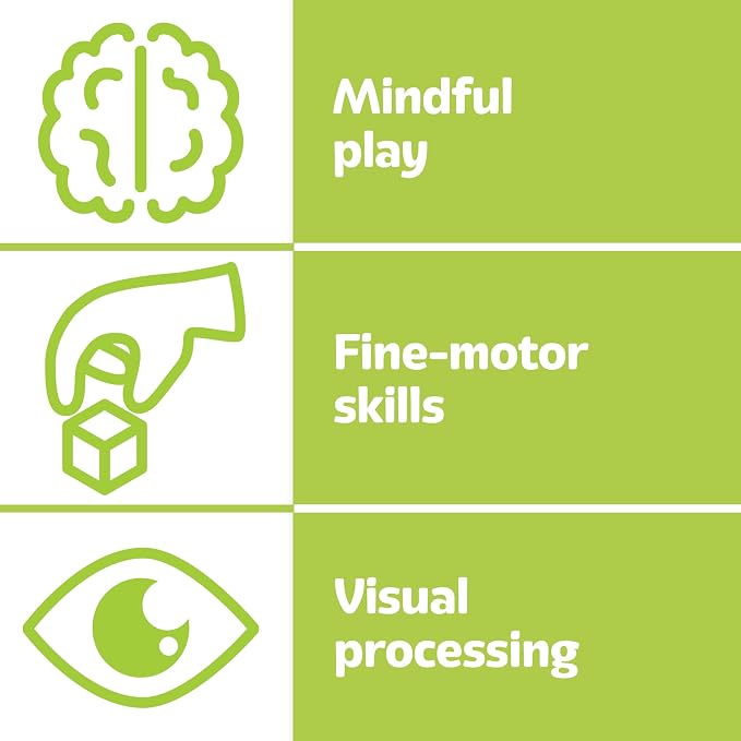 Mindful Motions Sensory Cards, Discover, 12 Dynamic Patterns and 2 Sliders | Screen-Free Visual Sensory Toys