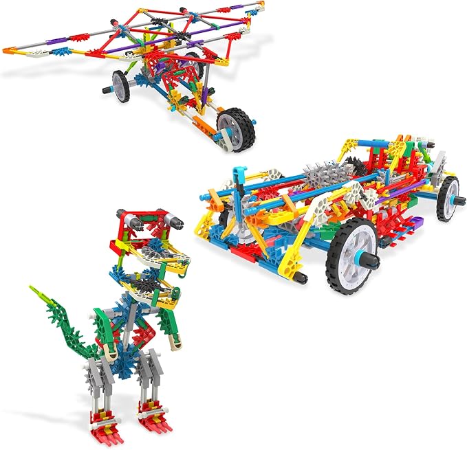 KNEX 80 Model Deluxe Set with Reusable Bag - STEM Building Kit, Kid Construction, Creative Play Toy‚ Ages 8+