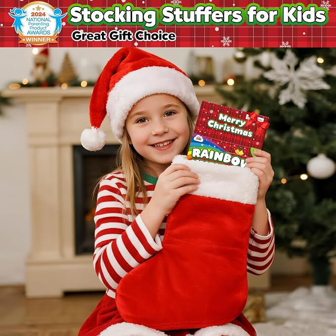ZMLM 165 Pcs Rainbow Scratch Paper Art Notes - Stocking Stuffers for Kids | Mess Free Classroom Prizes,1st 2nd 3rd Grade School Activity Bulk, Back to School Gifts for Students from Teacher