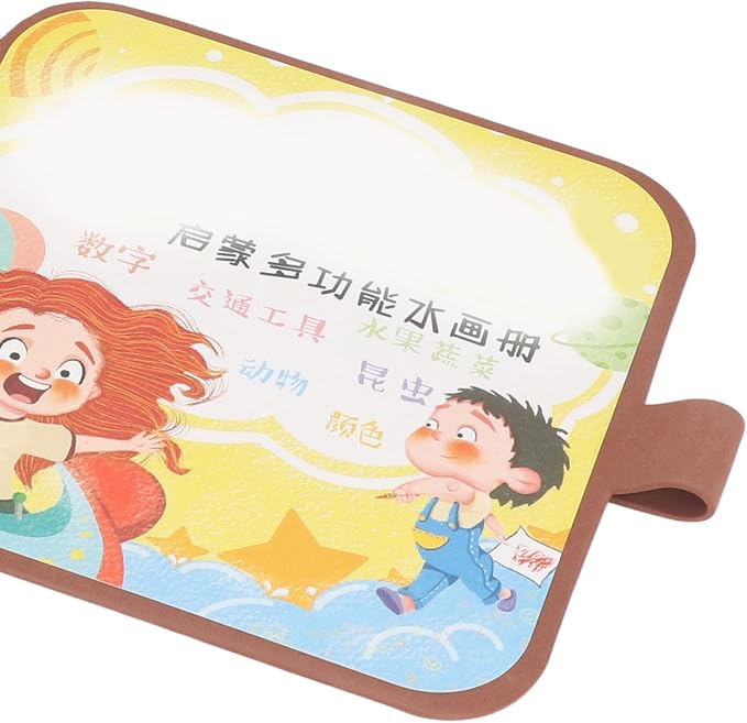 Logic Thinking Silent Sticker Book with Long Life Ideal for Shape and Color Recognition, Radiation-free Material, Early Education