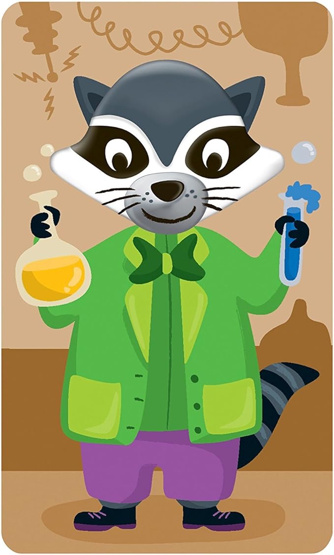 Educational Insights Raccoon Rumpus - Color Matching Game for Kids, 2-in-1 Memory Matching Games for Toddlers 3-5, Skill-Building Preschool Games, Early Learning Color Board Game, Boys & Girls Ages 3+