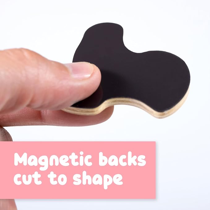Spark & Wow Wooden Magnets, Farm | Magnets for Kids Ages 2+, Perfect for Fridges, Whiteboards and More
