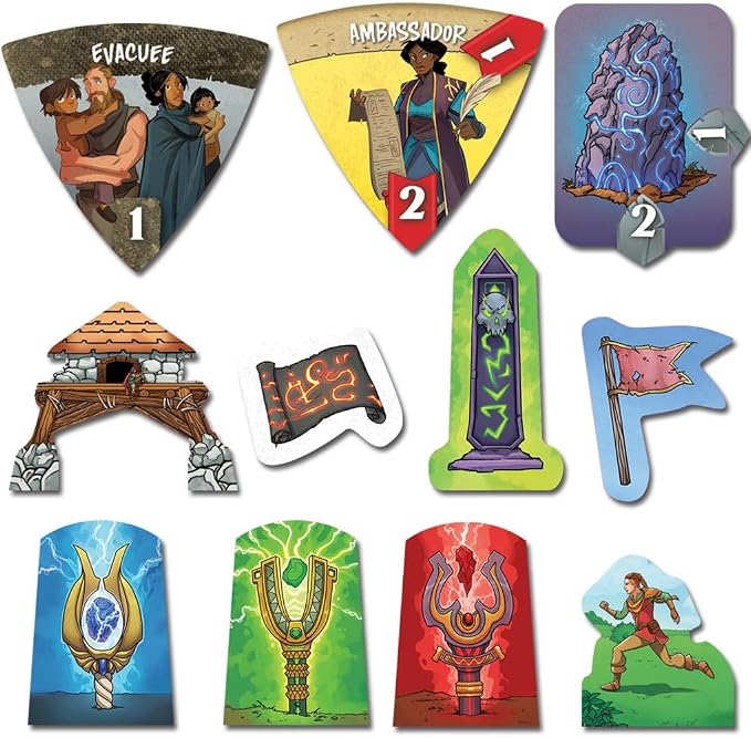 Castle Panic: Crowns and Quests | Expansion | Board Game for Adults and Family | Cooperative | Ages 8+ | for 1 to 6 Players | Average Playtime 45 Minutes | Made by Fireside Games