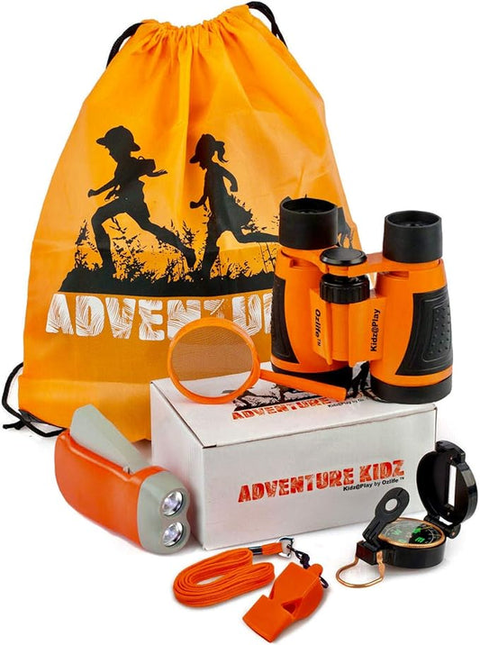 Adventure Kidz Orange Outdoor Exploration Kit for Children