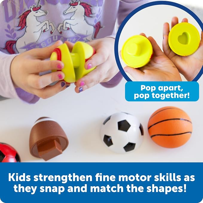 Learning Resources Snap-n-Learn Sports Shapers