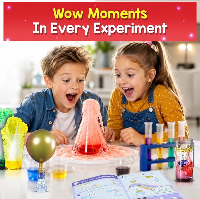 Smartivity My First Science Experiment Kit for Kids 6-14 Years | 50+ Amazing Science Experiments | Educational STEM Toy | Birthday Gift for Boys & Girls Ages 6,7,8,9,10,11,12,13,14