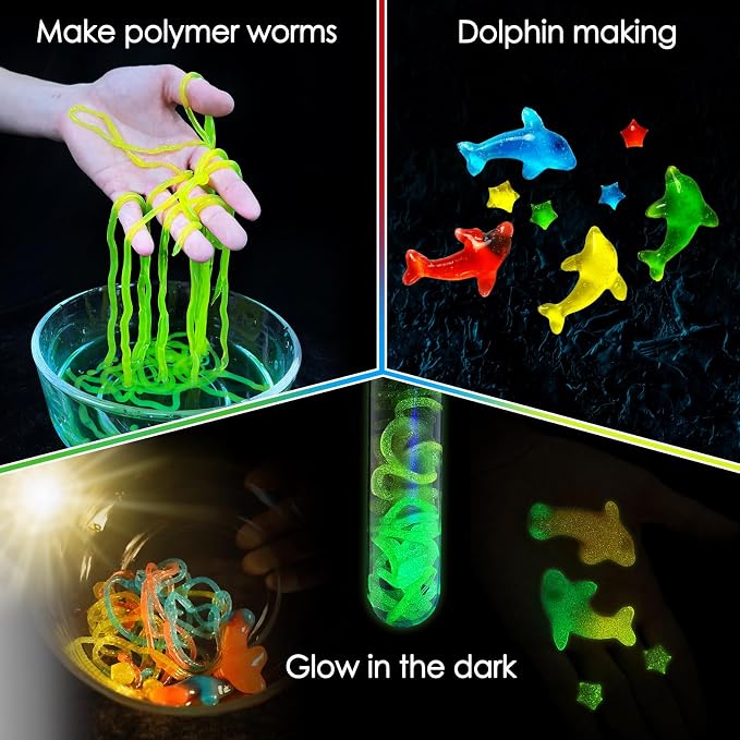 200+ Science Experiments Kit for Kids, Science Project Lab | Volcano Toys Birthday Gifts for Boys & Girls, Chemistry Set, Gemstone S.T.E.M Educational Learning Activities