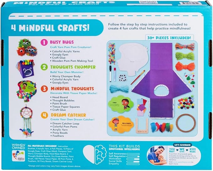 Open The Joy Mindful Crafts Kit – Kids Emotional Regulation & Art