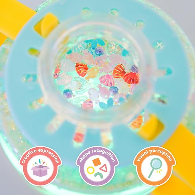 Glo Pals Fun Fillers, Sensory & Mini Toys for Kids, Epic Adventure, 3 Pack | Reusable Sensory Fillers For Slime, Jars, Bins and Dough, Sparks Imagination for Toddler and Kids