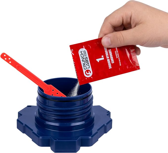 CrunchLabs by Mark Rober, Elephant Toothpaste Blast Kids Toys, Science Toys | Includes safety glasses, QR video access, and 6 repeatable blasts, toys for 8+ year old boys and girls