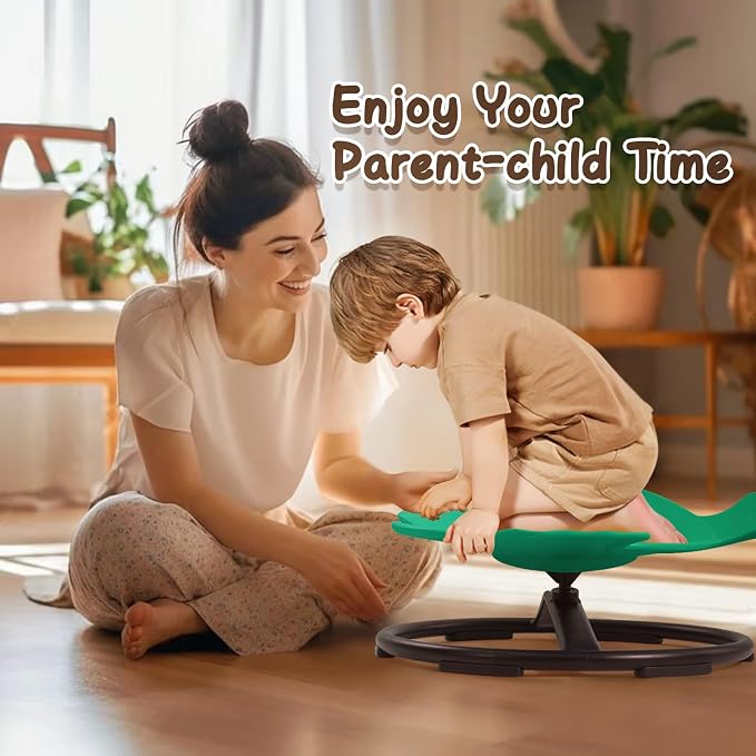 Sensory Spinning Chair for Autistic Kids, Autism Sensory Products | 360° Sensory Swivel Chair, Spin Seat for Children With ADHD, Safe & Smooth Sit and Spin Improve Balance,Gift For Ages 3+
