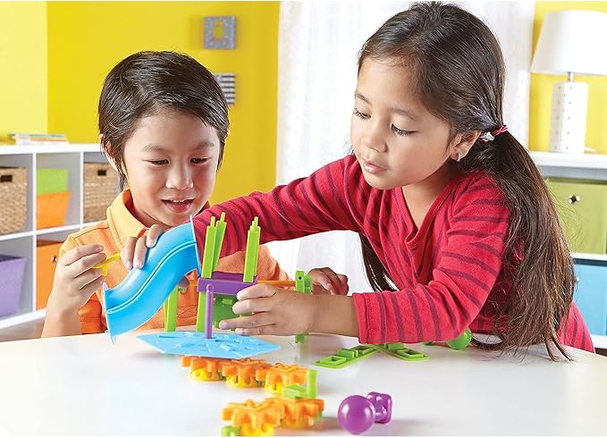 Learning Resources Playground Engineering & Design Building Set | Building Toys for Kids Ages 4-8, Toddler STEM Toys, Classroom STEM Activities, Engineering for Kids, Construction Toy