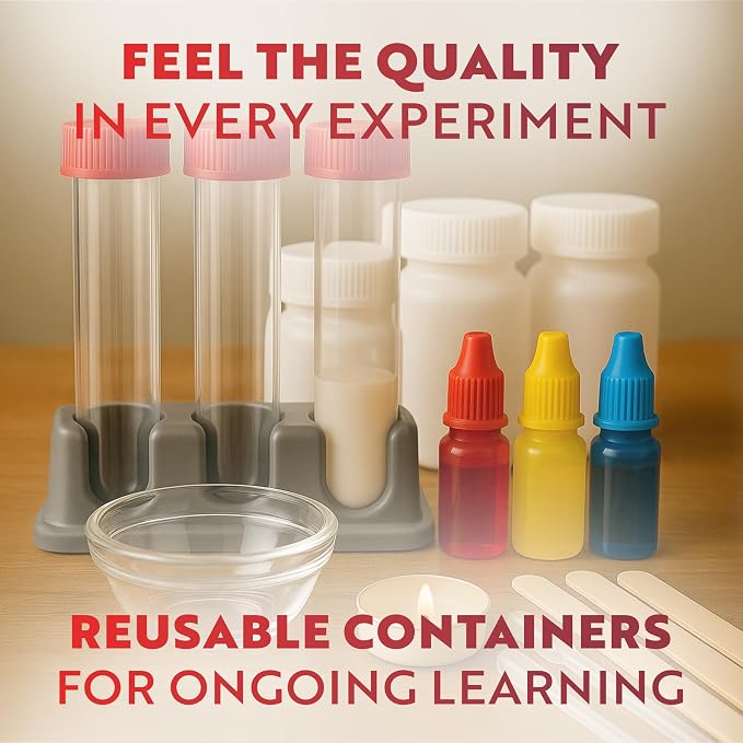 Playz Extreme Chemistry Educational Science Kits for Kids Age 8-12 | 52+ Experiments Chemistry Set Science Toys, STEM Projects with 51+ Tools, Kids Science kit, Science Experiments for Kids Gift