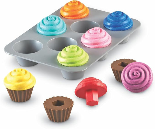 Learning Resources Smart Snacks Shape Sorting Cupcakes