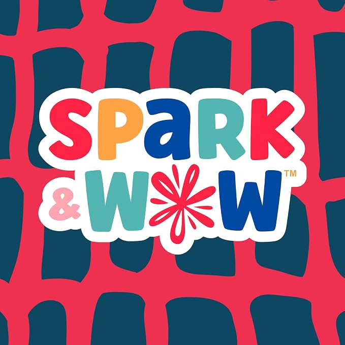 Spark & Wow Wooden Magnets, Dinosaurs, Magnets for Kids Ages 2+ | Open-Ended Play, Adhere to Fridges, Whiteboards and More