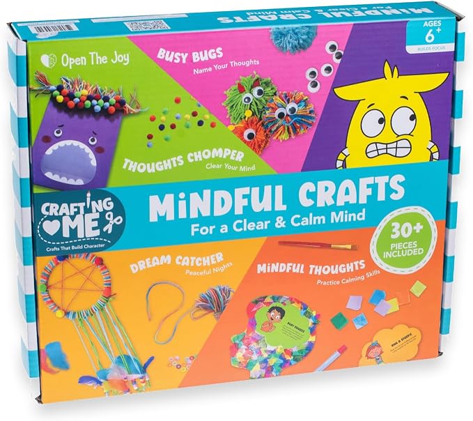 Open The Joy Mindful Crafts Kit – Kids Emotional Regulation & Art