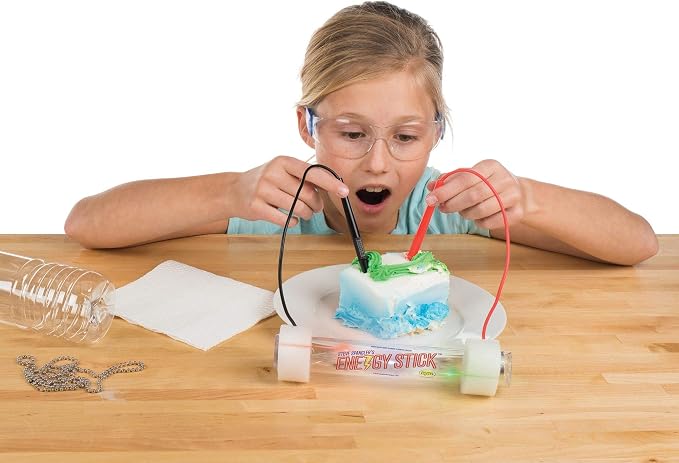 Steve Spangler Science Energy Stick Conductor, Experiments for Kids | Learn About Electricity, Insulators & Conductors, Great Stocking Stuffer