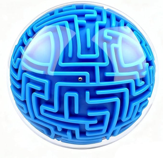 3D Maze Ball Puzzle Games Toys for Ages 8-13 Kids Boys Girls Gifts Ideas | Memory Sequential Brain Teaser Puzzles for Kids Teens & Adults, Hard Challenges Game Lover Tiny Balls Educational Toys