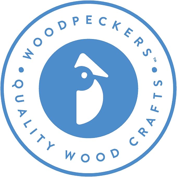 Wooden Pickle Barrel 1-5/8 Inch, Pack of 10, Small Unfinished Cargo Drums, Perfect for Miniatures, Scale Models, Mini Train Making or Woodworking Craft Projects, by Woodpeckers
