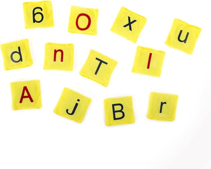 Educational Insights Alphabet Beanbags - ABC Learning Toys for Kids Ages 3-5, Toddler Letter Learning, Alphabet Toys and Phonics Manipulatives for Preschoolers, Gross and Fine Motor Sensory Letters