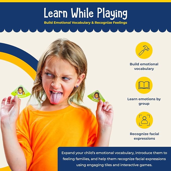 Open The Joy Emotions Memory Match Game – Kids SEL Card Game Tin