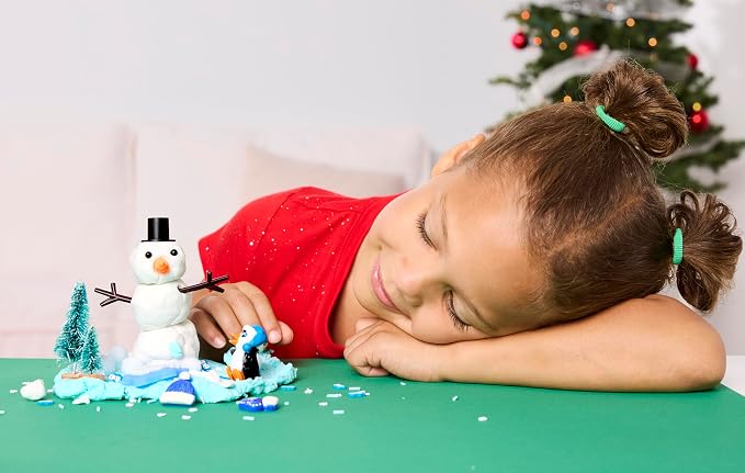 Creativity for Kids Sensory Pack: Winter - Toddler Christmas Crafts | Holiday Crafts for Kids| Sensory Toys for Toddlers, Travel Toys and Stocking Stuffers for Kids (Ages 3+)
