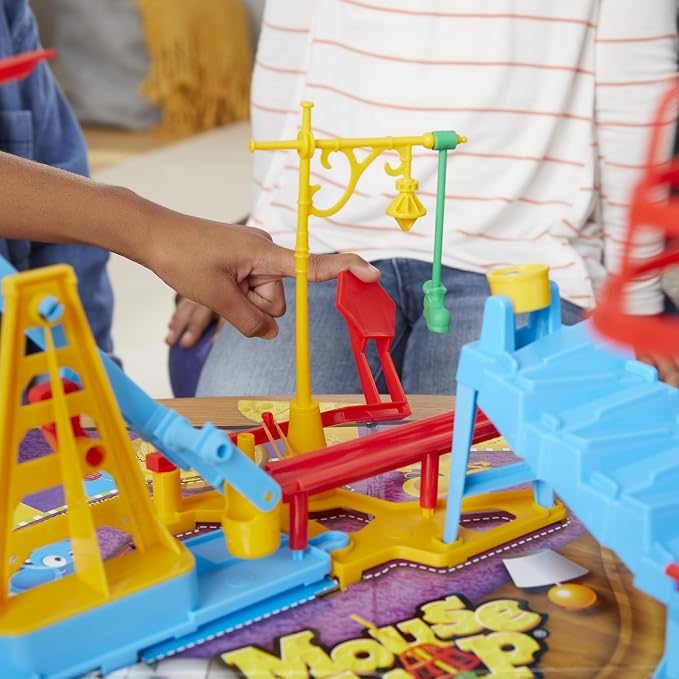 Hasbro Gaming Mouse Trap Board Game for Kids Ages 6 and Up, Classic Game for 2-4 Players, with Easier Set-Up Than Previous Versions