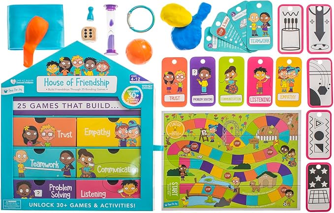 Open The Joy House of Friendship – DIY Kids Social Skills Craft Kit